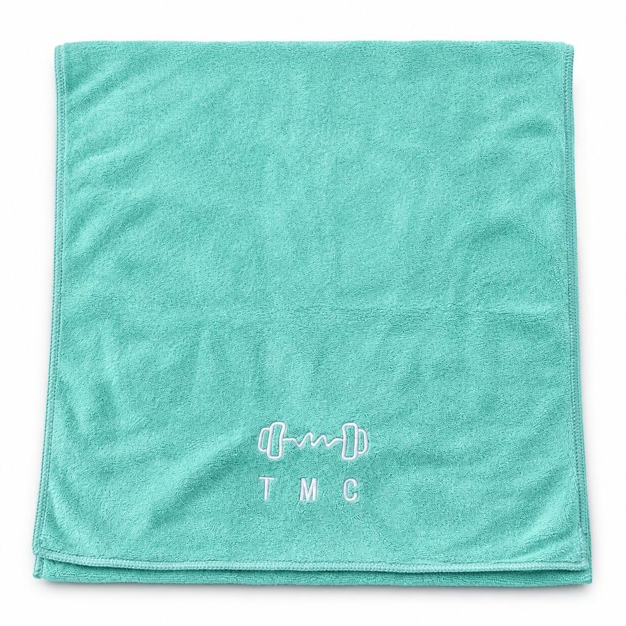 TMC Hooded Gym Towel - Turquoise