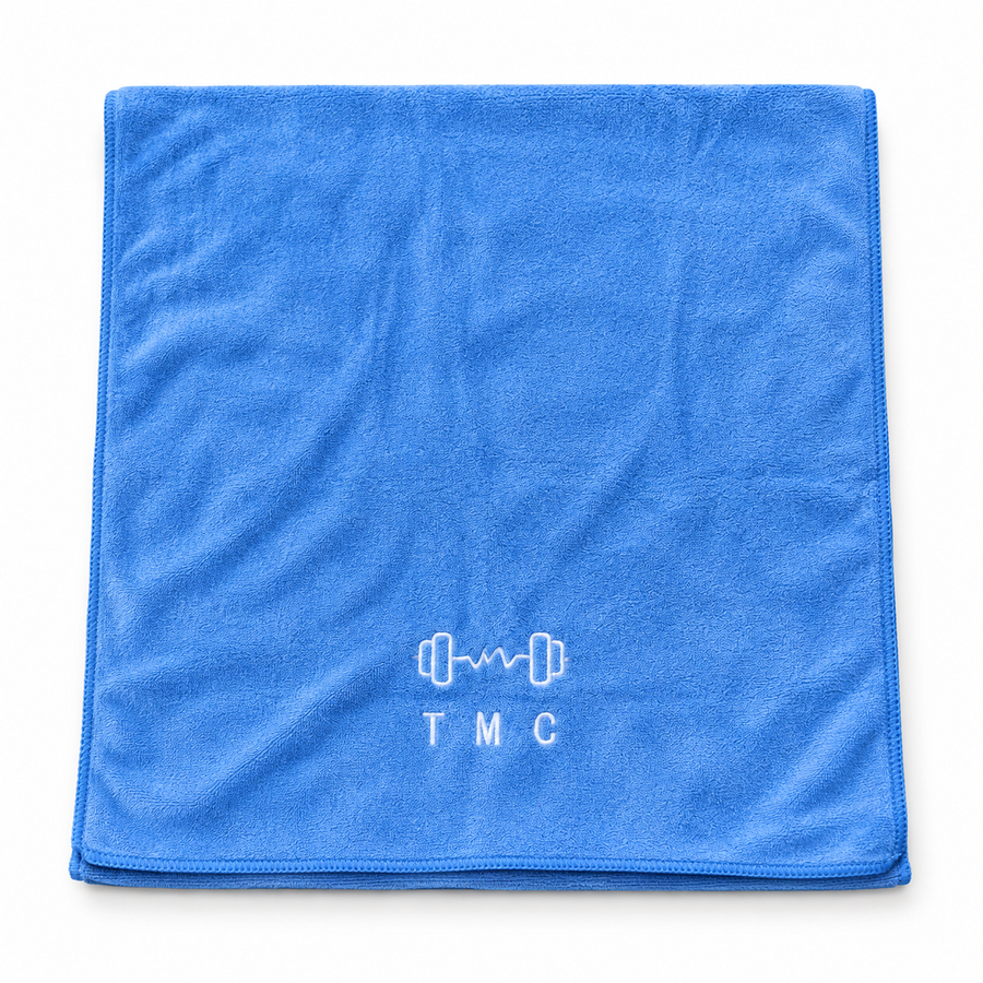 TMC Hooded Gym Towel - Dark Blue