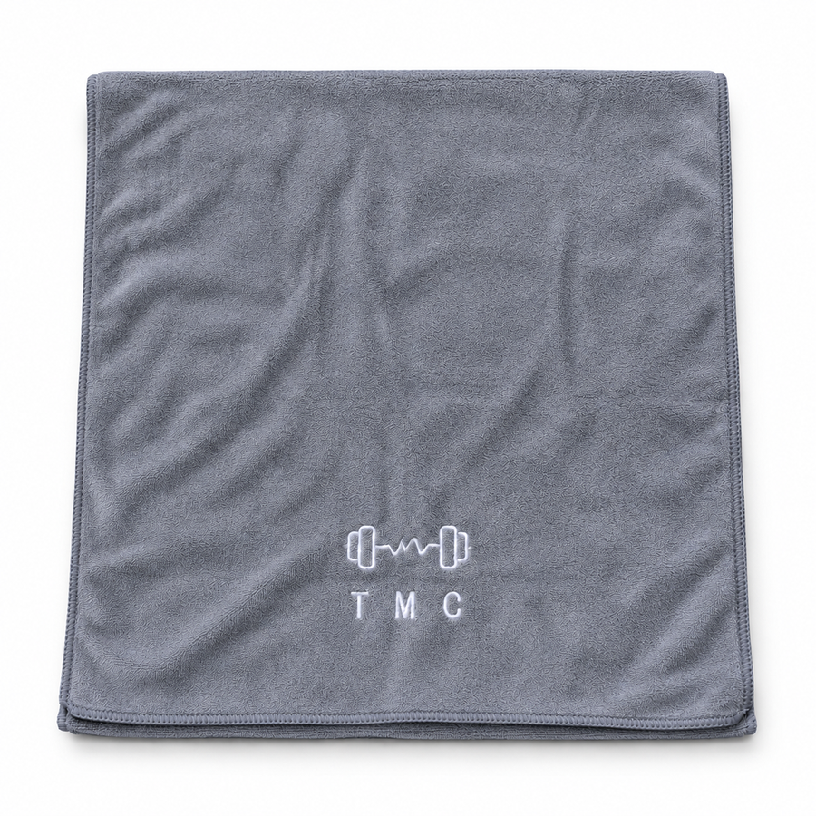 TMC Hooded Gym Towel - Grey